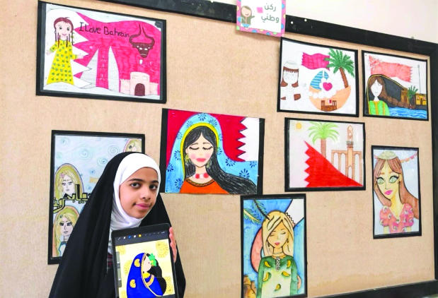 Young pupil’s artistic talent wins accolades